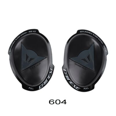 Dainese KNEE RSS 4.0 FULL KIT kompletní kolenní slidery černé/antracit